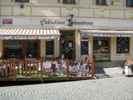 Cukrárna Kavárna, Václavské náměstí, Příbram