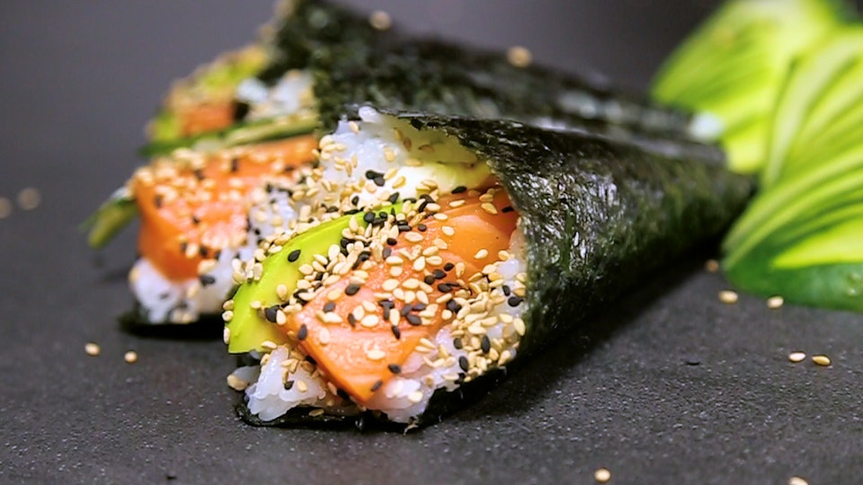 Temaki je ideální druh sushi pro domácí …