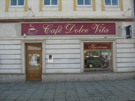 Café Dolce Vita, Mírové náměstí 42, Dobříš